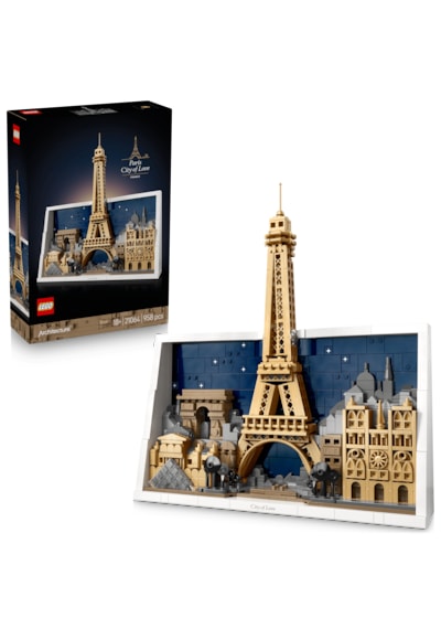 LEGO® Architecture Paris – Aşıklar Şehri 21064 – Yetişkinler için 4 Mimari Simge İçeren Dekoratif Model Yapım Seti (958 Parça)