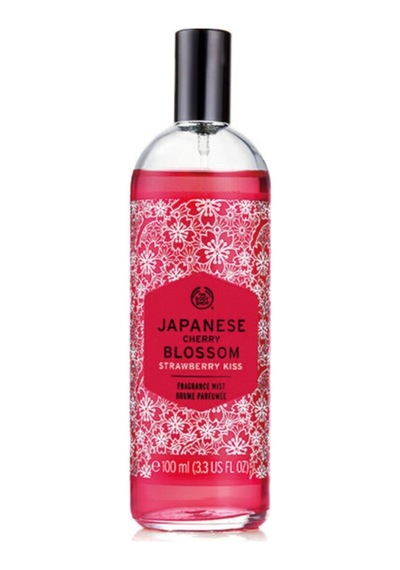 The Body Shop Japanese Cherry Blossom Strawberry Kiss Vücut Spreyi 100﻿﻿ ML
