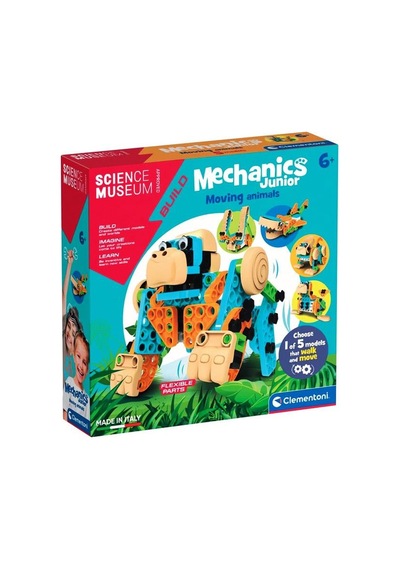 '+6 Yaş Mechanics Junior Hareketli Hayvanlar Clementoni