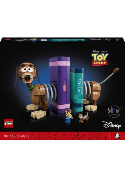 LEGO® Disney ve Pixar Oyuncak Hikayesi Köpek Slinky Kitap Desteği 43301 - Yetişkinler için Sevimli bir Dachshund Köpek Modeli Yapım Seti (1311 Parça) LEGO® Disney ve Pixar Oyuncak Hikayesi Köpek Slinky Kitap Desteği 43301 - Yetişkinler için Sevimli bir Dachshund Köpek Modeli Yapım Seti (1311 Parça)