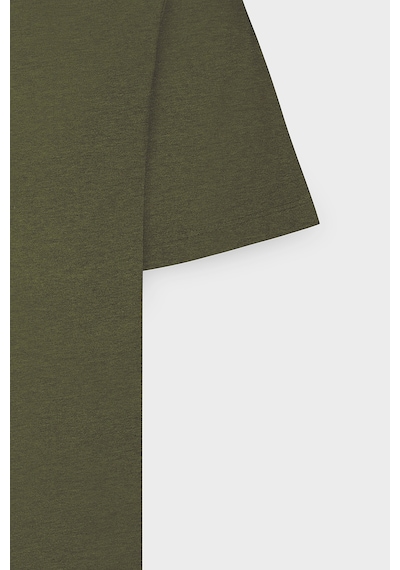 AC&Co / Altınyıldız Classics 4A4800000001HAKXS Slim Fit Bisiklet Yaka Kısa Kol Pamuklu Erkek Tişört Haki
