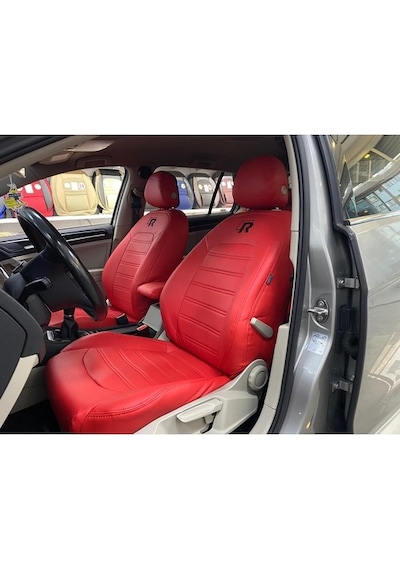 Volkswagen Golf Araca Özel Deri Oto Koltuk Kılıfı (447326438)