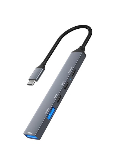 Pd 100w 5in1 Type-c To Usb Çoklayıcı Çevirici Hub 5 Port / 2xusb
