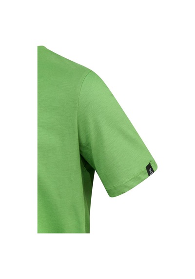 2as Alex Baskılı Erkek Sıfır Yaka T-shirt 035 Yeşil