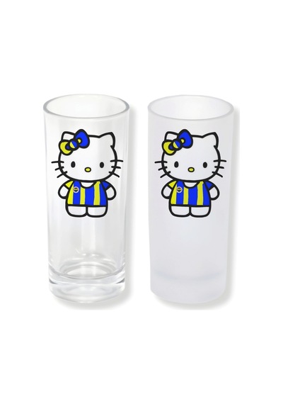 Fenerbahçe Hello Kitty Buzlu Ya Da Buzsuz Seçenekleriyle Rakı Bardağı
