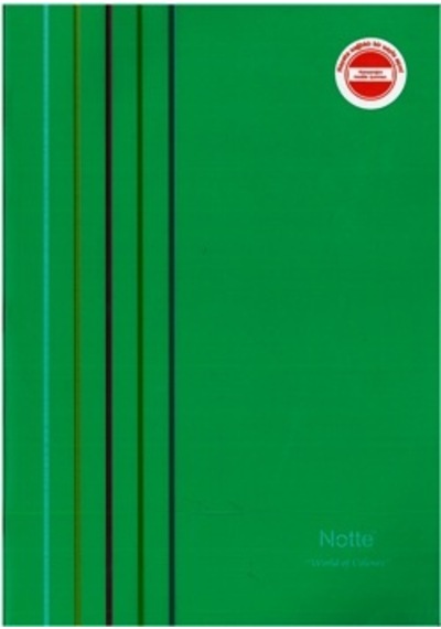 Notte Pp.kapak Defter Dikişli A4 Kareli 100 Yap.yeşil
