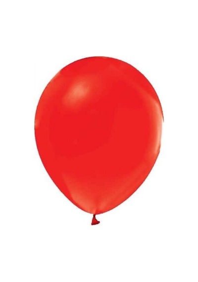 Parti Kırmızı Balon 100 Adet Kırmızı