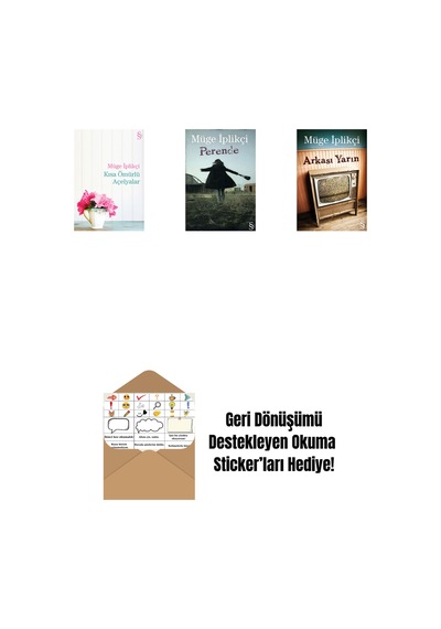 Kısa Ömürlü Açelyalar + Perende + Arkası Yarın + Okuma Sticker'ları