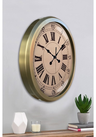 Büro Ev Ofis Hediyesi İçin 52cm Retro Metal Stil Duvar Saati Diğer