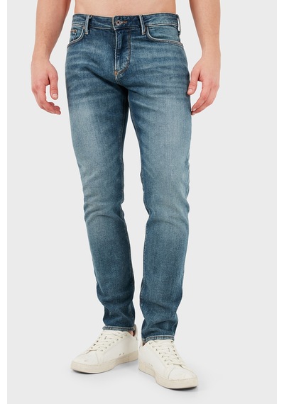 Emporio Armani Pamuklu Slim Fit Kot Pantolon Erkek Kot Pantolon Em000121 Af29662 Mb002 Lacivert Emporio Armani Pamuklu Slim Fit Kot Pantolon Erkek Kot Pantolon Em000121 Af29662 Mb002 Lacivert
