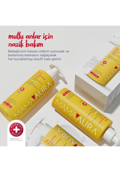 Mamaaura %100 Yenilebilir Içerikli Nemlendirici Bebek Kremi - Baby Moisturizing Cream