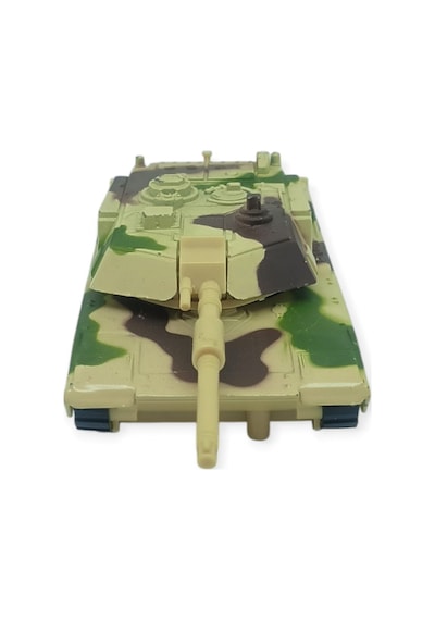 Kamuflajlı Askeri Tank Oyuncak - Gerçekçi Detaylı Model Savaş Tankı - Sarı