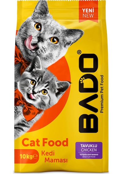 Bado Yetişkin Kedi Maması Tavuklu 10 Kg