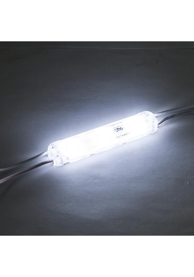 Everylite 3'Lü Mercekli Modül Led - Beyaz 12V 1W