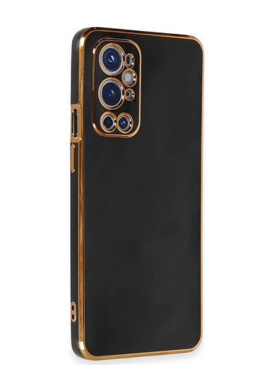 One Plus 9 Pro Kılıf Volet Silikon - Siyah -