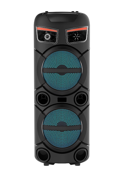 Ariatech Gd-2809 Dijital Led Göstergeli Fm Radyolu Mikrofonlu Rgb Tws Çift 8 İnç Ster