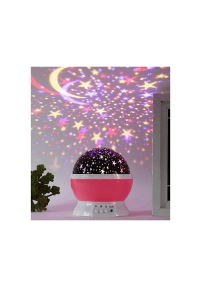 Technosmart Renkli Ve Dönen Star Master Projeksiyon Gece Lambası Pembe Genel