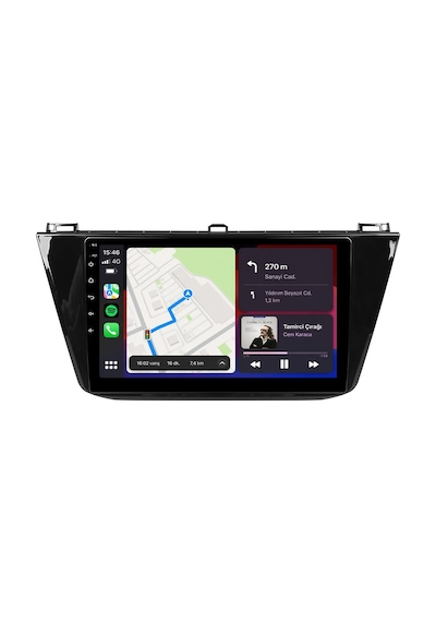 Volkswagen Tiguan 2016-2023 Android Multimedya Carplay Android Auto Navigasyon 8gb Ram 128gb Pro 10"