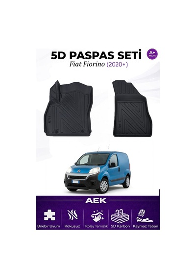 Fiat Fiorino Dizel Panelvan 2020+ Araca Özel Havuzlu "karbon" Pas