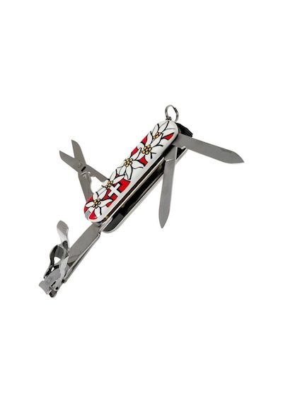 Victorinox 0.6463.840 Nailclip 580 Edelweiss Desenli Tırnak Makaslı Kamp Çakı Çok Renkli