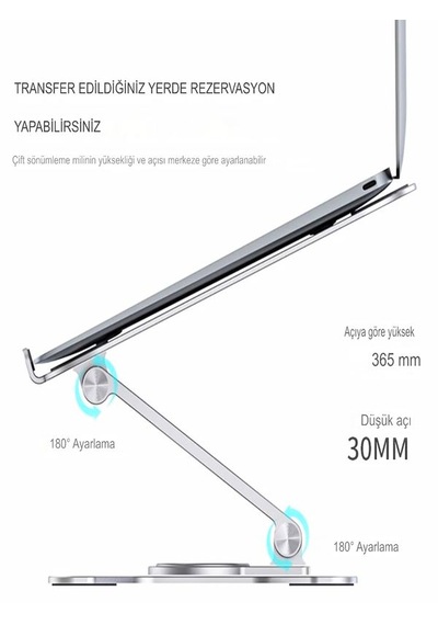 Mekanizmalı 12.9 Inç Ayarlanabilir Metal Apple Uyumlu iPad , Tablet Ve Telefon Tutucu - Dayanıklı Ve Güçlü Stand