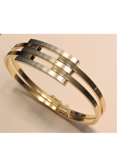 Altın Kaburga Kelepçe Bilezik Guler1001778 Sarı Altın