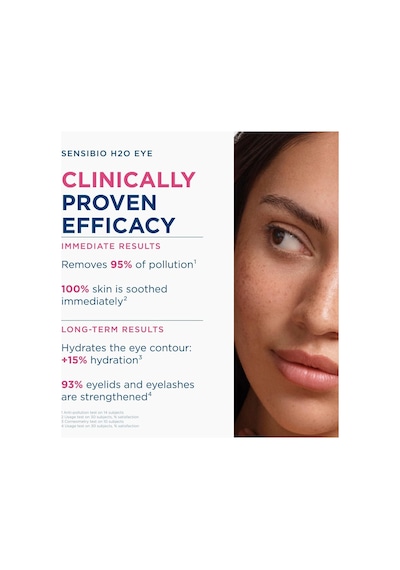 Sensibio H2o Eye Çift Fazlı Göz, Dudak, Kirpik Micellar Makyaj Temizleyici Provitamin B5 125 Ml Belirtilmemiş