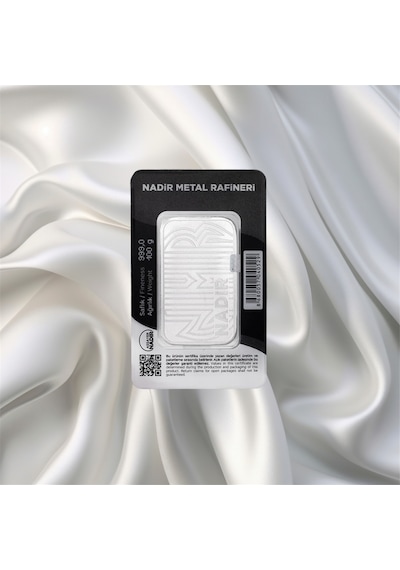 Leva Gold 100 Gr Nadir Gümüş Külçe