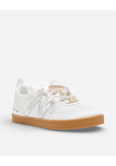 Steve Madden Degree-p Ivorysatın Kadın Ivorysatin Sneakers Degree-p Ivory Beyaz