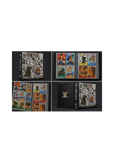 Cantex Tech One Piece Oyun Kartı - 25 Adet Ingilizce Koleksiyonluk + Albüm Hediyeli