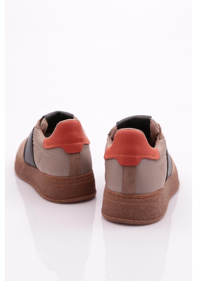 Dgn 1051 Kadin Bağcikli Spor Ayakkabi 1051-2007-R1886 Vizon