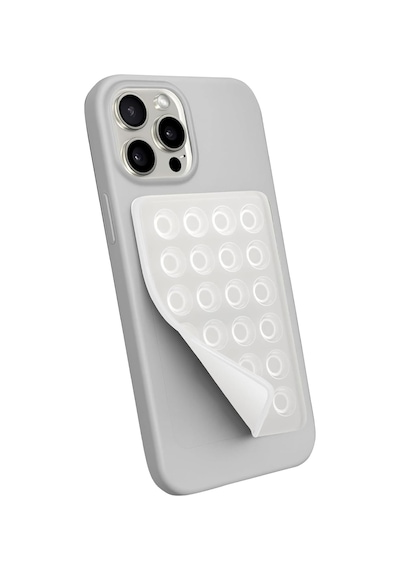 Telefon Arkasına Yapışan Silikon Vantuzlu Kılıf Tutucu Araç Makyaj Mutfak Ayna Duvar İçin Ahtapot Vakumlu Şeffaf Yapışkanlı 2 Mixed