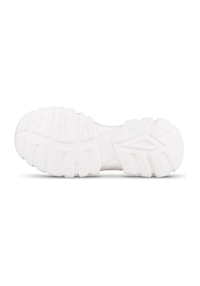 M.p 241-1663 Poli Hafif Taban Bağcıklı Kadın Sneaker Beyaz Beyaz