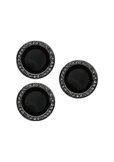 Lexroo İphone 15 Pro Max Kamera Lens Koruyucu - Siyah Siyah-