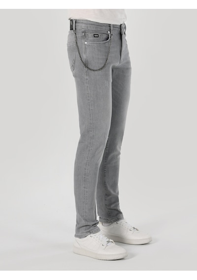 Colin's 041 Danny Slim Fit Düşük Bel Düz Paça Gri Erkek Pantolon CL1064344_Q1.V1_DN42693