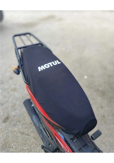Motul Siyah Penye Motorsiklet Sele Kılıfı 1.kalite Likrali Penye Yıkanabilir