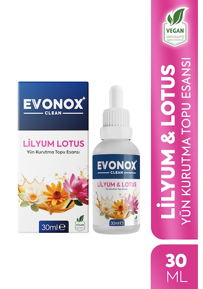 Clean Çamaşır Yün Kurutma Topu Esansı Lilyum Lotus 30 Ml Tekli