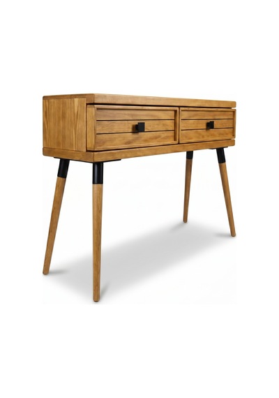 Mobenta Stria Entry: Modern Masif Dresuar 2 Çekmeceli Antre Konsolu - 120x31.5 Tk Ahşap