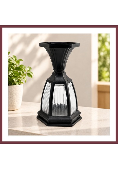 Storeşahin E27 60w Ip44 Siyah Set Üstü Bahçe-balkon Sokak Lambası Shn0720