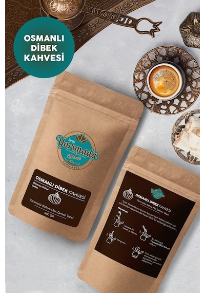 Tarihi Yarımada Kahvecisi Taze Çekilmiş Orta Kavrulmuş ve Öğütülmüş Osmanlı Dibek Kahvesi  500 G