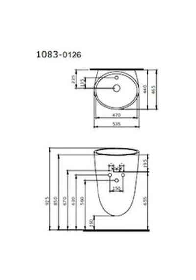 Bocchi Venezia Asma Monoblok Lavabo Mat Yeşil 1083-027-0126