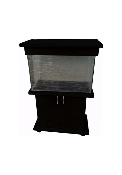 Kanki Pet 100 Cm Mobilyalı Lüks Akvaryum Mdf Siyah
