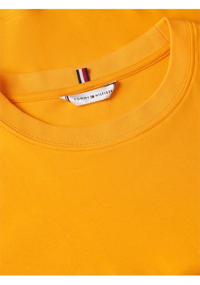 Tommy Hilfiger Boxy Interlock Ss C-nk Tee Kadın Turuncu T-shirt - Ww0ww49646