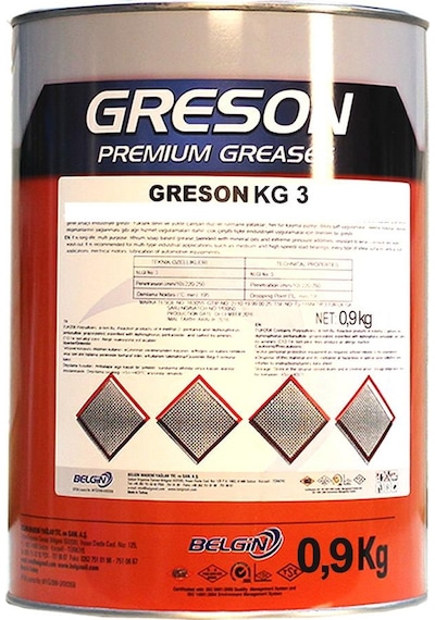 Greson Lubex KG 3 Kauçuklu Gres 900 G