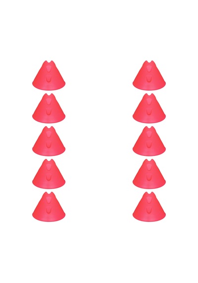 Scucs Fonksiyonel Çanak Scx1082 24cm 10'lu Set Kırmızı