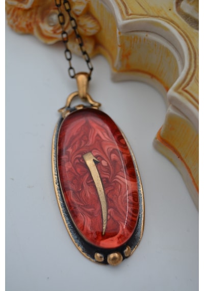 Stoneage Özel Tasarim Kolye N11.39006 Bronz