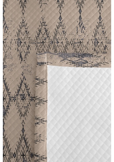 Geometrik Gri Genç Odası Tek Kişilik Pike Takımı - Bohem Bej 160x220 Cm Kapitone Yazlık Yatak Örtüsü Mahmur Dalgakıran Akışı Geometrik Gri Genç Odası Tek Kişilik Pike Takımı - Bohem Bej 160x220 Cm Kapitone Yazlık Yatak Örtüsü Mahmur Dalgakıran Akışı