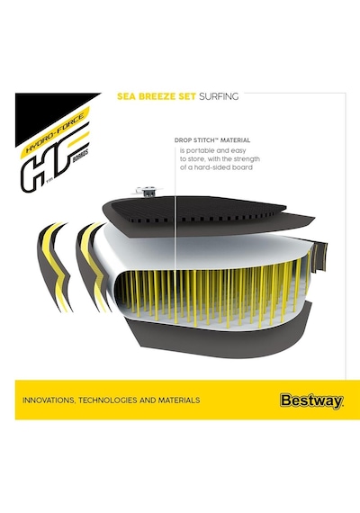 Bestway Hydro-Force Sea Breeze 305 Şişme Sup Paddle Board Set | Kürek Sörfü |