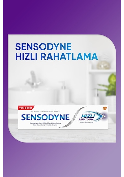 Sensodyne Diş Macunu Onarım Ve Koruma Beyazlatıcı 75 Ml 3 Adet