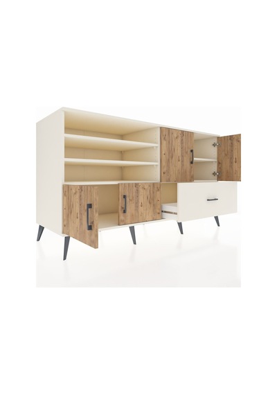 Kronos Konsol 5 Raflı Tek Çekmeceli 4 Kapaklı 176x59x99 Aytaşı-ça Aytaşı-çam/aytaşı Kronos Konsol 5 Raflı Tek Çekmeceli 4 Kapaklı 176x59x99 Aytaşı-ça Aytaşı-çam/aytaşı